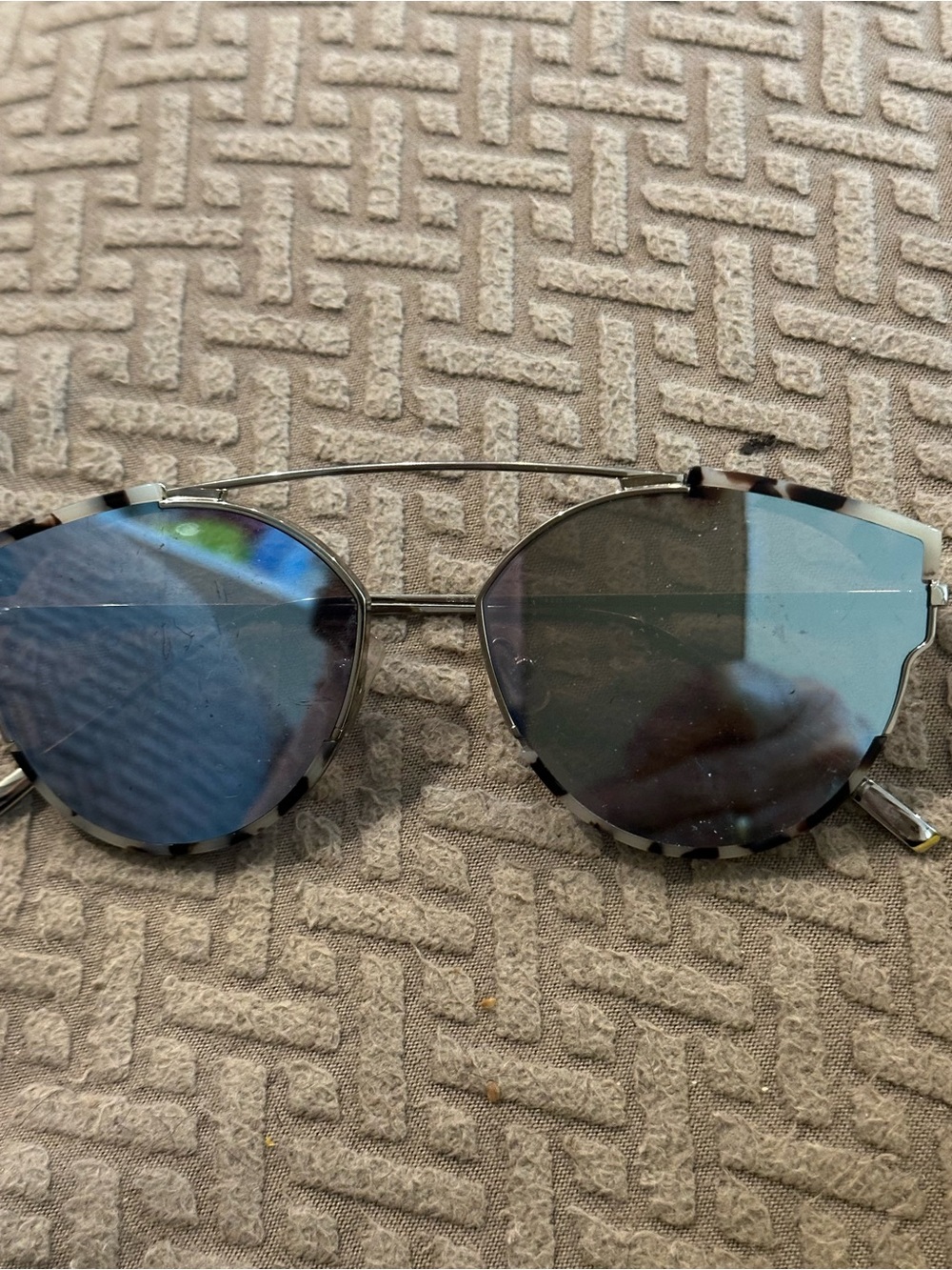 GENTLE MONSTER Women's Sunglasses with Blue Mirrored Lenses